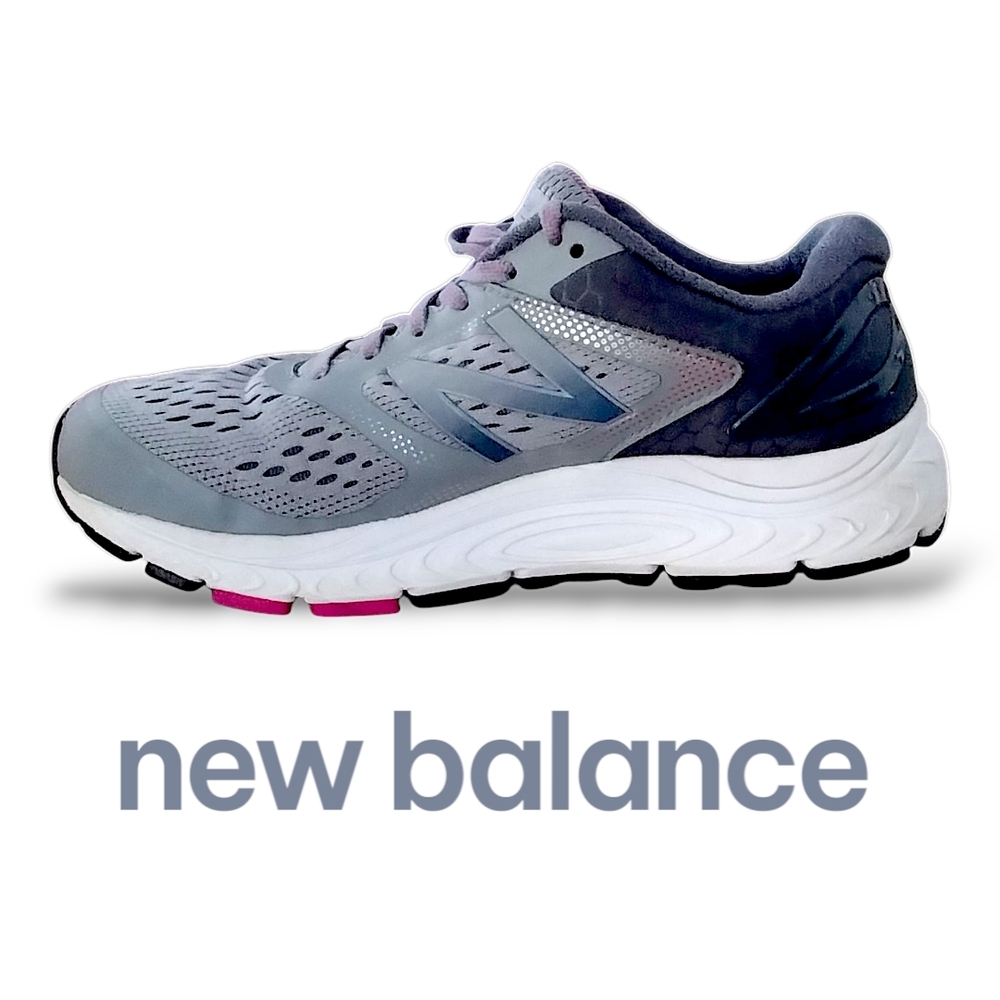 New Balance 840v4 W840GO4 Grey Pink Running Shoes Women's 8.5 B - Picture 6 of 9